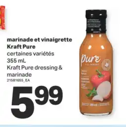 L'Intermarché MARINADE ET VINAIGRETTE KRAFT PURE offer