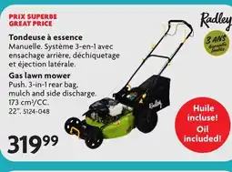 Home Hardware RADLEY Gas lawn mower offer
