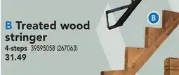 RONA Treated wood stringer 4-steps offer