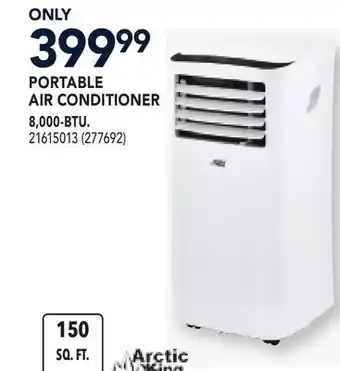 RONA ARCTIC KING PORTABLE AIR CONDITIONER 8,000-BTU offer