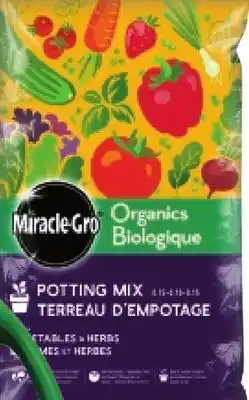 RONA MIRACLE-GRO ORGANIC POTTING MIX offer