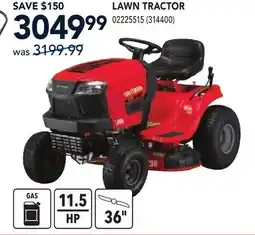 RONA LAWN TRACTOR offer