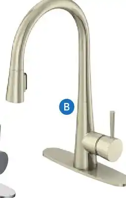 RONA ALLEN + ROTH YEVA PULL-DOWN KITCHEN FAUCETS Brushed nickel finish offer
