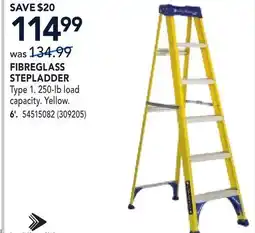 RONA FIBREGLASS STEPLADDER offer