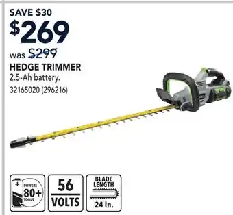 RONA EGO HEDGE TRIMMER offer