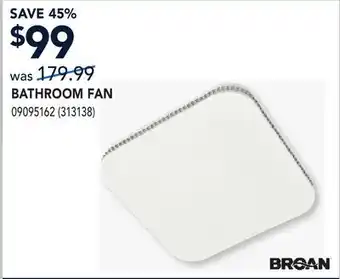 RONA BATHROOM FAN offer