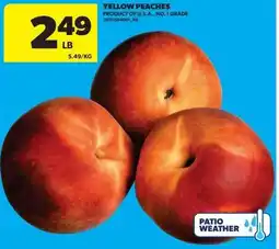 Real Canadian Superstore Yellow peaches offer
