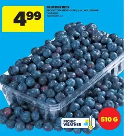 Real Canadian Superstore Blueberries offer
