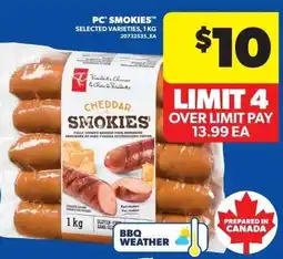 Real Canadian Superstore PC smokies offer