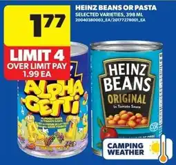 Real Canadian Superstore Heinz beans or pasta offer