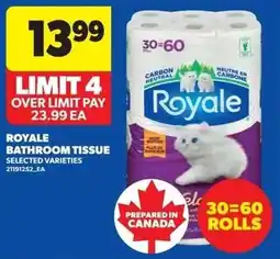 Real Canadian Superstore Royale bathroom tissue offer