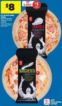 Real Canadian Superstore PC black label pizza offer