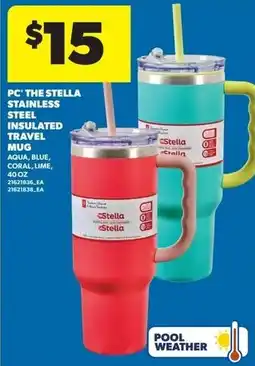 Real Canadian Superstore PC the stella stainless steel insulated travel mug offer