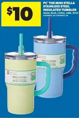 Real Canadian Superstore PC the mini stella stainless steel insulated tumbler offer