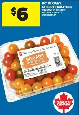 Real Canadian Superstore PC mixiany cherry tomatoes offer