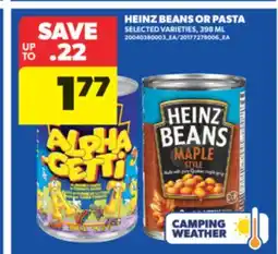 Real Canadian Superstore HEINZ BEANS OR PASTA, 398 ML offer