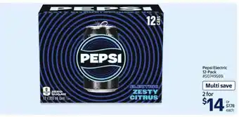 Walmart Pepsi Electric 12-Pack offer