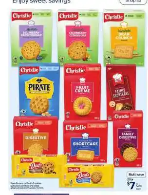 Walmart PEEK FREANS OR DAD’S COOKIES offer