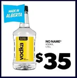 Real Canadian Liquorstore NO NAME Vodka offer