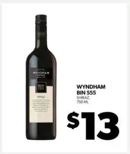 Real Canadian Liquorstore WYNDHAM BIN 555 offer