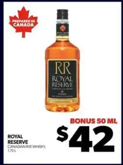 Real Canadian Liquorstore Royal Reserve offer