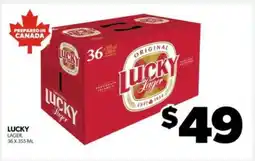 Real Canadian Liquorstore LUCKY offer