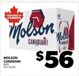 Real Canadian Liquorstore Molson Canadian offer