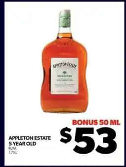 Real Canadian Liquorstore Appleton Estate 5 Year Old offer