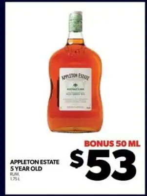 Real Canadian Liquorstore Appleton Estate 5 Year Old offer