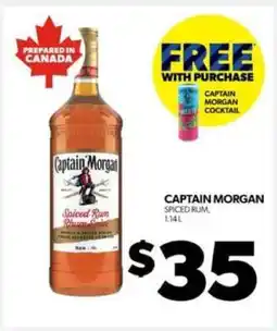 Real Canadian Liquorstore Captain Morgan Spiced Rum offer
