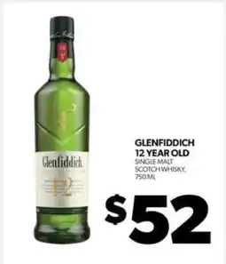 Real Canadian Liquorstore Glenfiddich 12 Year Old offer