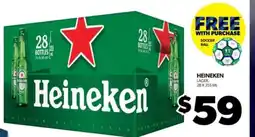 Real Canadian Liquorstore Heineken Lager offer