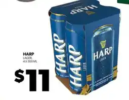 Real Canadian Liquorstore Harp Lager offer