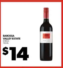 Real Canadian Liquorstore Barossa Valley Estate offer