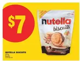 No Frills NUTELLA BISCUITS offer