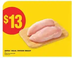 No Frills SUFRA Halal Chicken Breast offer