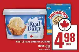 Food Basics Nestlé Real Dairy Ice Cream & Novelties offer