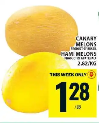 Food Basics Canary Melons / Hami Melons offer