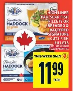Food Basics High Liner Fish Fillets offer
