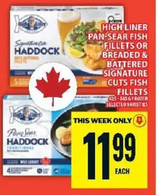 Food Basics High Liner Fish Fillets offer