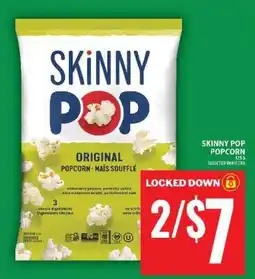 Food Basics SKINNY POP POPCORN offer