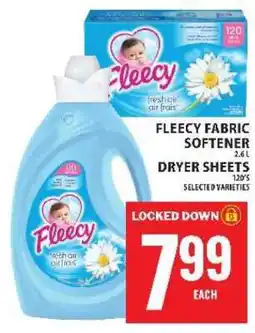 Food Basics Fleecy Fabric Softener / Dryer Sheets offer