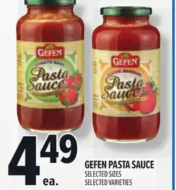 Metro GEFEN PASTA SAUCE offer