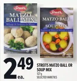 Metro STREITS MATZO BALL OR SOUP MIX offer
