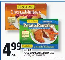 Metro GOLDEN POTATO PANCAKES OR BLINTZES offer