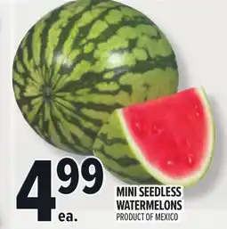 Metro MINI SEEDLESS WATERMELONS offer