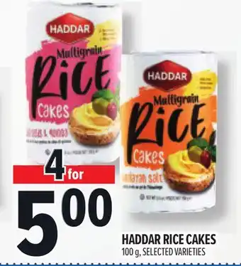 Metro HADDAR RICE CAKES offer
