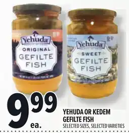 Metro YEHUDA OR KEDEM GEFILTE FISH offer