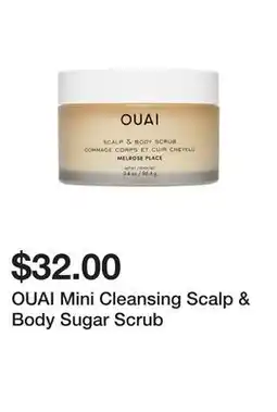 Sephora OUAI Mini Cleansing Scalp & Body Sugar Scrub offer