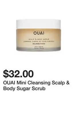 Sephora OUAI Mini Cleansing Scalp & Body Sugar Scrub offer